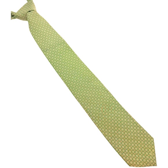 Polo Ralph Lauren Other - Polo Ralph Lauren Silk Floral Necktie Green Classic Business Career 2.5 X 57